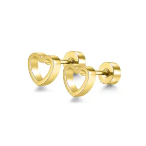 Gold / Hollow Heart