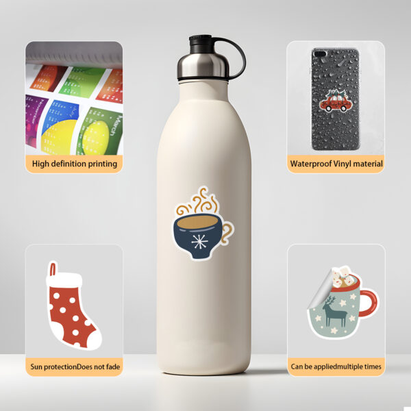 Wholesale 50 new Christmas graffiti stickers decoration stickers