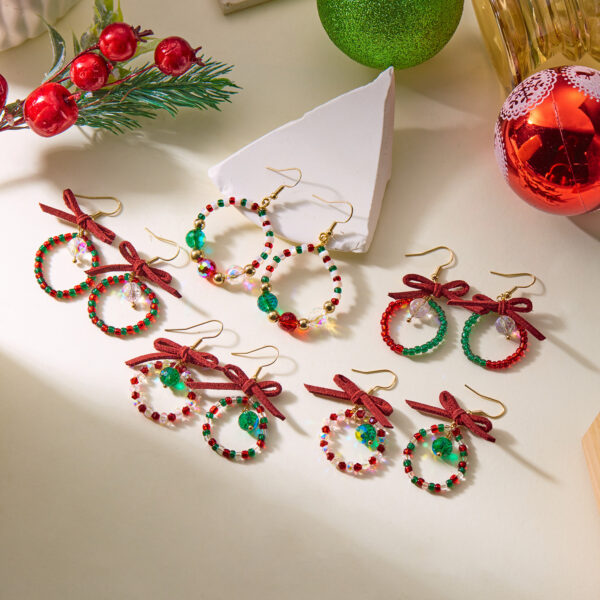 oly-1886385b4afec9b730131dc7a445b0a6 Wholesale Colorful Christmas Dopamine Earrings
