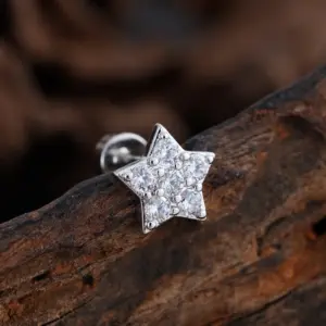 3380 Silver / Ear Studs