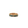 Wholesale Niche enamel craft epoxy pattern beautiful design sense advanced exquisite fairy temperament only take green ring