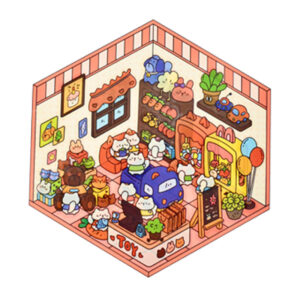 Shiyou landscaping 2.0 cat island toy store