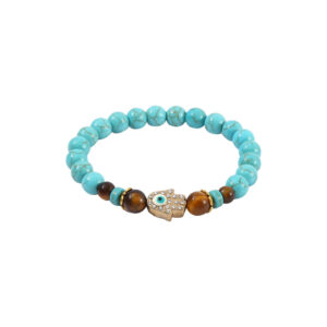 (golden palm eyes) turquoise style