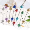Wholesale beadable pens Christmas snowflake beaded rod