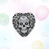 oly-18bef5cc09c8bb6347ccf361315900e5 Wholesale Acrylic Flatback Halloween Skull Acrylic Earrings Accessories DIY Pendant Crafts