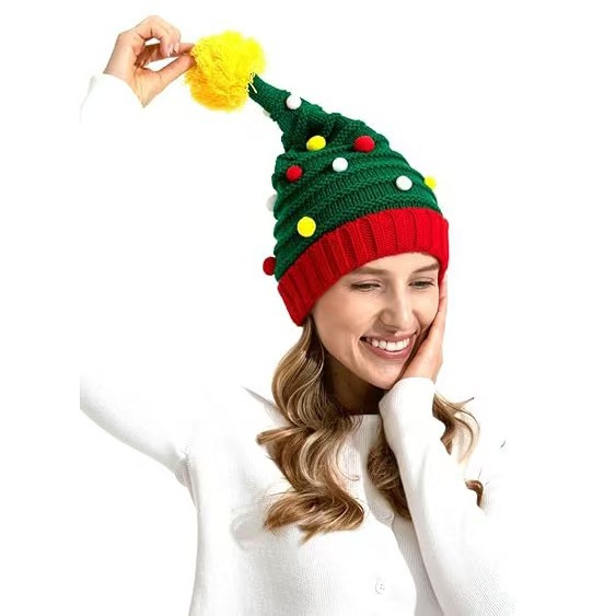 Wholesale Christmas knitted beanie