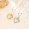 Trendy Titanium Steel Necklace Color Retention Versatile Simple Fashion Luxury Style For Women Irregular And Plated Process