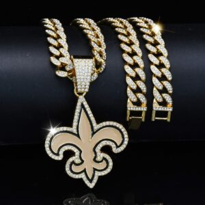 Wholesale Team Hip Hop Diamond Embossed Cuban Chain