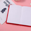 Wholesale Christmas Cartoon Stuffed Snowman Notebook Ledger Notepad