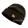 Wholesale Cute puppy embroidered warm woolen hat