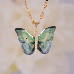 Colorized Butterfly Gold A2871