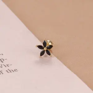 60126-Gold Black-1PC