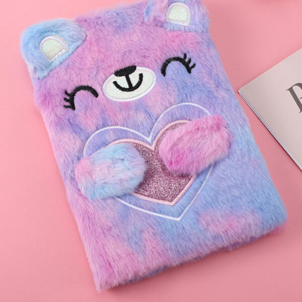 Wholesale Cartoon Plush Notebook Gift
