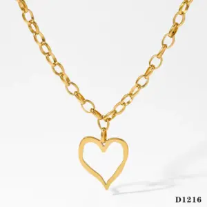 Gold Heart Necklace