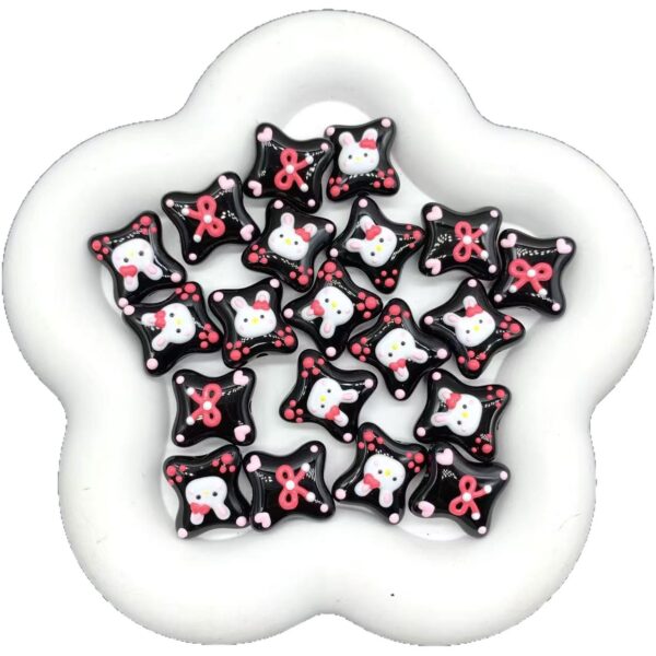 Wholesale Panda Bear Cookie Beads