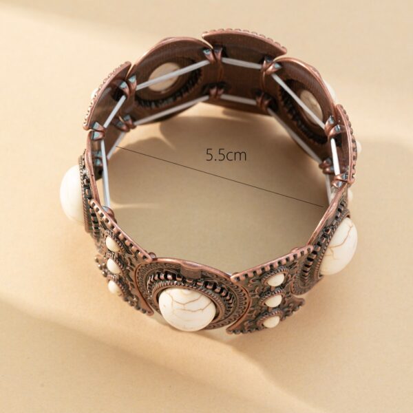 oly-191db02c11da7aee09a0233973387df6 Wholesale Europe and the United States cross-border new retro personality Bohemian national wind pine stone bracelet men's and women's bracelet jewelry