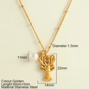 Imitation Pearl Lobster 25192