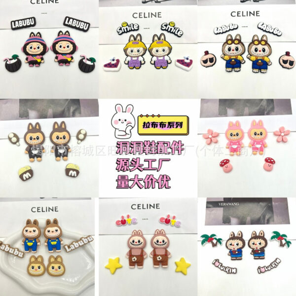 Wholesale DIY Perforated Shoe Buckles - OLY Exclusive OLY Exclusive - DIY Soft Rubber Shoe Buckles