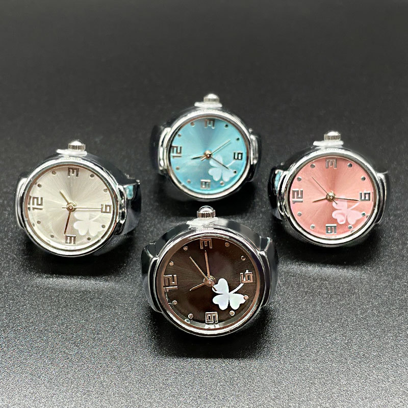 Wholesale [Ring Watch] Cross-border e-commerce hot-selling simple fashion men and women cole alloy shell ring watch