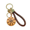 Wholesale New year basketball pendant bag key chain ornaments creative new flexible glue basketball key chain accessories gift