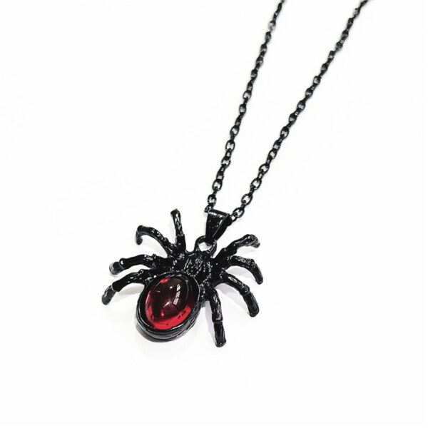 oly-193b51cea55c7aa34bcdc5dfc11d2bee Wholesale Gothic Punk Red Crystal Cute Pendant Necklace Factory Direct