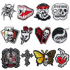 Wholesale Dark Gothic Embroidery Patch