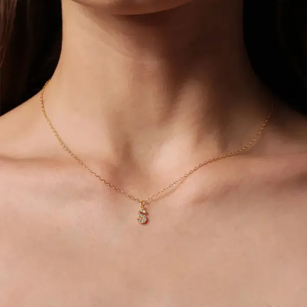 Wholesale PVD Coated Real Gold Plated Letter Stainless Steel Titanium Steel Waterproof Non Tarnish 304 Stainless Steel Pendant Necklace