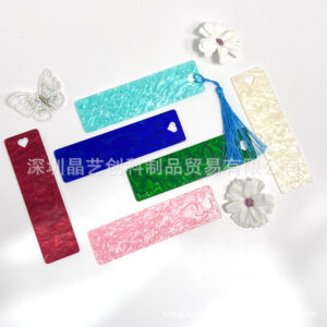 Wholesale Specializing in cross-border best-selling acrylic stickers, bookmarks, DIY pendants, and ornaments - Water Ripple Series Crystal Art Innovation Technology