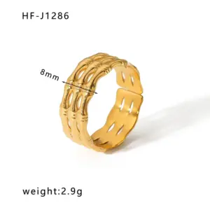 HF-J1286-Gold / Adjustable Opening