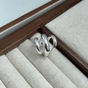 Thick Silver [Ear Clip]]