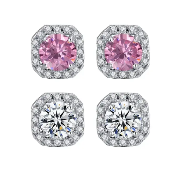 Geometric Butterfly Copper Fashion Earrings Ear Studs