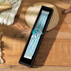 Gift box-blue / PU leather