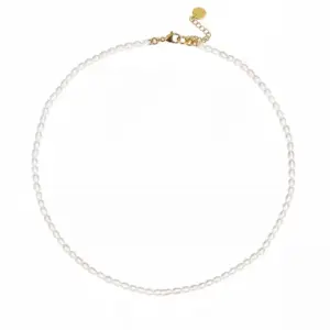 Small Rice-Shaped Beads 4 * 6mm [Beige Beads]]