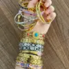 Wholesale Jewelry Yakemiyou Elegant Basic Geometric 304 Stainless Steel Copper Pearl Zircon Water Plating Vacuum Plating Irregular Polishing Enamel Bracelets Earrings Necklace