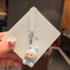 Wholesale 2025 Cartoon Flocked Cloth Figure Blind Box High-Looking Cute Mini Doll Desktop Car Ornament