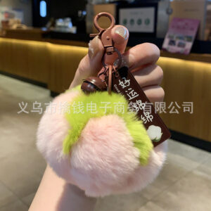 【cotton】green leaf pink cotton / No specifications