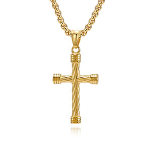 Gold+pl001 chain 3*60cm