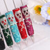 Wholesale Cross-Border Creative DIY Jewelry Cartoon Clown Pirate Skull Beaded Pen Multi-Colorful Pen Colorfulful Cute Cartoon Diamond Pen