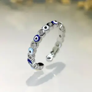 Silver-Blue + Light / Blue