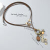 oly-19e352bb1d610ed60cea50308c8a2497 Wholesale Western-style double-layered necklace