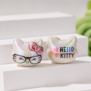 Black frame glasses (23*20mm)