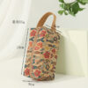 Wholesale Original rtable Large-Capacity Cork Cosmetic Bag Rectangular Storage Bag