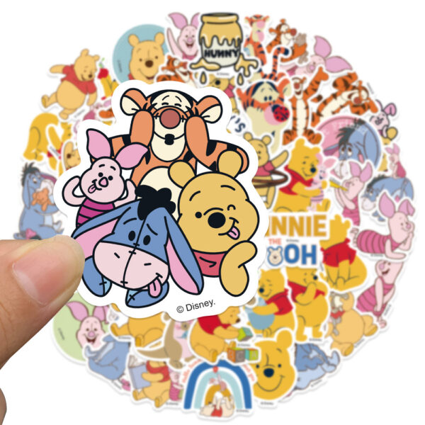 Wholesale 50 Cartoon Teddy Bear Doodle Stickers
