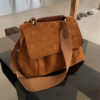 Wholesale Autumn and winter large capacity flannel messenger bag shoulder bag