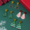 oly-1a4490e6b0d1b9fc0ecd05f1f1c165d7 Wholesale Heart Acrylic Christmas Tree Earrings