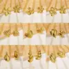 201 Stainless Steel 304 Stainless Steel Geometric Heart Shape Flower Electroplating Stone-Free Imitation Gold Simple Style Classic Style Irregular Hollow Out Multicolor-Golden Yellow Ear Studs