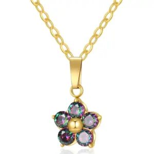 Golden Colorful Zircon