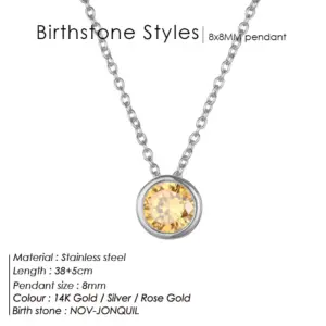 November Light Yellow-Steel