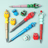 Wholesale 3D monster silicone bead bracelet, cute doll beaded DIY necklace aessories, cartoon exy beads wholesale.