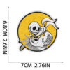 oly-1a83399a51b837aef1b51df5bbdd2d34 Wholesale Xiao Tian Christmas Cry Night Suit Embroidery Cloth Sticker Skull Head Patch Computer Embroidery Label Horror Cat Embroidery Sticker